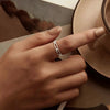 S925 Sterling Silver Star Moon Ring(No. 7)