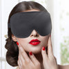 Three-Dimensional Breathable Hollow Sleep Shading Eye Mask, Specification: Champagne Color