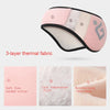 Plus Velvet Autumn Ladies Outdoor Luminous Warm Earmuffs Forehead Protection Cold Ear Cover, Size: Free Size( Black)
