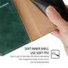 For Samsung Galaxy S25 Ultra 5G Gloss Oil Solid Color Magnetic Leather Phone Case(Green)