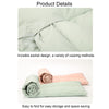 115x25cm Winter Neck Warm Waterproof Thickened Down Scarf, Spec: Duck Down (Light Pink)