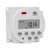 SINOTIMER CN101S-4 12V 1 Second Interval Digital LCD Timer Switch 7 Days Weekly Programmable Time Relay