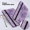 For Huawei MediaPad T5 10 inch Embossed Butterfly Pattern Horizontal Flip Leather Tablet Case(Purple)