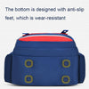 3862 Multi-compartment Ridge Protection Lightweight Waterproof Kids Schoolbag, Size: L (Royal Blue Red)