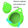For Pokemon Go Plus+ Sleep Monitor Poke Ball Anti-fall Silicone Protective Case(Luminous Blue)