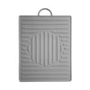 For Blackstone Oven Silicone Side Shelf Mat Grill Pad with Handle(Gray)
