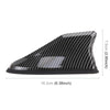 Universal Car Antenna Aerial Shark Fin Radio Signal (Carbon Fiber Black)
