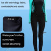 FINDSLINE  Lycra Diving Cloth Female Thin Quick-Dry Waterproof Sunblock Wetsuit, Size: L(Black)