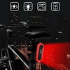 Bike Warning Tail Light 1080P WiFi Camera Recorder Waterproof Bicycle Rear Light for Riding Cycling, Spec:  Clamp Mount