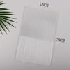 18 x 29cm Acrylic Texture Background Board Photo Props Background Decorative Geometric Ornaments(Thick Stripes)