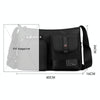 WEPOWER Casual Men Crossbody Bag Outdoor Large Capacity Crossbody Shoulder Bag(Grey)