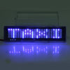 DC 12V Car LED Programmable Showcase Message Sign Scrolling Display Lighting Board with Remote Control (Blue Light)