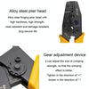 HSD YAC-5 Pressure 0.5-6mm Square Ratchet Crimping Plier European Tube And Pin Terminal Crimping Plier
