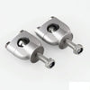 MB-MH027-S Universal Motorcycle Aluminum + Iron 22mm Single Hole Handlebar Fixed Bracket