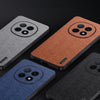 For  OPPO A5  Pro Tree Bark Leather Shockproof Phone Case(Grey)