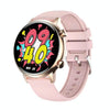 HK39 1.1 inch Smart Silicone Strap Watch Supports Bluetooth Call/Blood Oxygen Monitoring(Pink)
