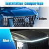 Car Startup Scan Through Hood LED Daytime Running Atmosphere Light, Length:1.5m(Ice Blue Light)