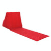 Outdoor Beach PVC Thick Flocked Beach Mat Inflatable Triangle Pad, Size:  150x38x46cm (Red)