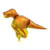 2 PCS Dinosaur Modeling Aluminum Foil Balloon Children Birthday Decoration Party Supplies Toy, Size:Large, Style:Raptor