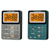 SH-01M Mini Portable Multifunctional Digital Display Two-Channel Radio, Size: US Version(Silver Gray)