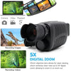 Video Pictures 5X HD 1080P Digital Night Visual Instrument Infrared Single Tube Binoculars