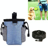 Dog Training Bag Outing Food Snacks Garbage Bag Dog Outing Training Waist Bag Pet Training Bag, Specification:Blue Waist Bag