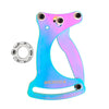 MEROCA Bicycle Ring Calibration Tool Spoke Tension Tube Wheel Set Steel Wire, Color: Colorful+Wrench