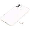 iPhone 12 Back Cover Assembly White - With Side Keys & Wireless Charging