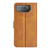 For Asus ROG Phone 6 Dual-side Magnetic Buckle Horizontal Flip Leather Phone Case(Yellow)