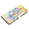For Samsung Galaxy A56 5G Colored Drawing Leather Phone Case(Dream Catcher)