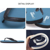 Men Slippers Student Flat Casual Non-Slip Flip Flops, Size: S 40-41(Sunshine-Black)