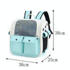 Breathable Cat Backpack, Pink, Foldable, Portable Pet Carrier Bag