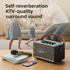 Zealot MT01M Retro Card Portable Wireless Bluetooth Speaker with Microphone(White)