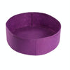 50x20cm 40L Felt Planting Barrel Indoor Outer Round Plant Bag Non-Woven Seedling Bag(Purple)