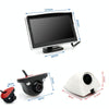 5 Inch Carplay Portable Surveillance Video Car Display, Specification: With CCD Blind Spot Camera