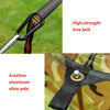 Anti-Rollover Automatic Quick-Opening Mosquito Net Hammock Outdoor Camping Double Anti-Mosquito Hammock, Size: 290x140cm(Yellow Black)