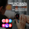 Zeblaze Btalk 3 Plus 1.39 inch Screen Fitness & Wellness Smart Watch Supports Voice Calling(Black)