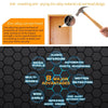4.5" Smart Peephole Viewer Camera, 3MP HD, Night Vision, Motion Detection