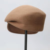 Autumn Winter Wool Beret Breathable Duck Tongue Cap, Size: Adjustable(Black)