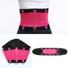 Women Abdomen Adjustable Belt Body Sculpting Corset with Fat Burning Slimming, Size:M(Red)