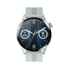 Ochstin 5HK3 Plus 1.36 inch Round Screen Bluetooth Smart Watch, Strap:Silicone(Silver)