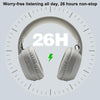 Bluetooth 5.4 Head-mounted RGB Wireless Bluetooth Gaming Headset(Grey)