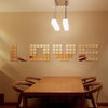 100 PCS Square Crystal Mosaic Mirror Acrylic Stereo Wall Stickers Creative Background Home Living Room Wall Sticker,Size:2*2cm(Gold)