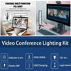 LUXCeO WS66 USB LED Live Video Light 2500K-9000K Bi-color Laptop Conference Fill Light