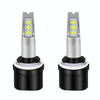1 Pair 880 DC 12V-24V 12W 1800LM Car LED Fog Light(Yellow Light)