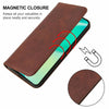 For Huawei Nova Y60 Magnetic Closure Leather Phone Case(Brown)