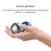Fully Disassembled Rotating Tabletop Ball Decompression Gyroscope Tabletop Toy, Specification:Diameter 55mm(Silver)