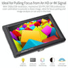 FEELWORLD FW279 7 Inch Ultra Bright 2200nit on Camera Field DSLR Monitor Full HD 1920x1200 4K HDMI Input Output High Brightness for DSLR Stablizer