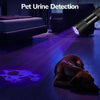 Mini 9 LEDs 395nm Ultraviolet Ray Detection Flashlight(Black)
