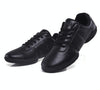Soft Microfiber Leather Non-slip Wear Resistant Sport Sneakers Bodybuilding Gym Shoes, Size:33(Black)